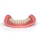 Boil-&-Bite Functional Denture, Self-fit at Home in Mins, Adjusts for Narrow or Wide Arches, Long-term or temporary Solution, Eat, Drink and Smile Confidently, Small/Med Denture, Lower