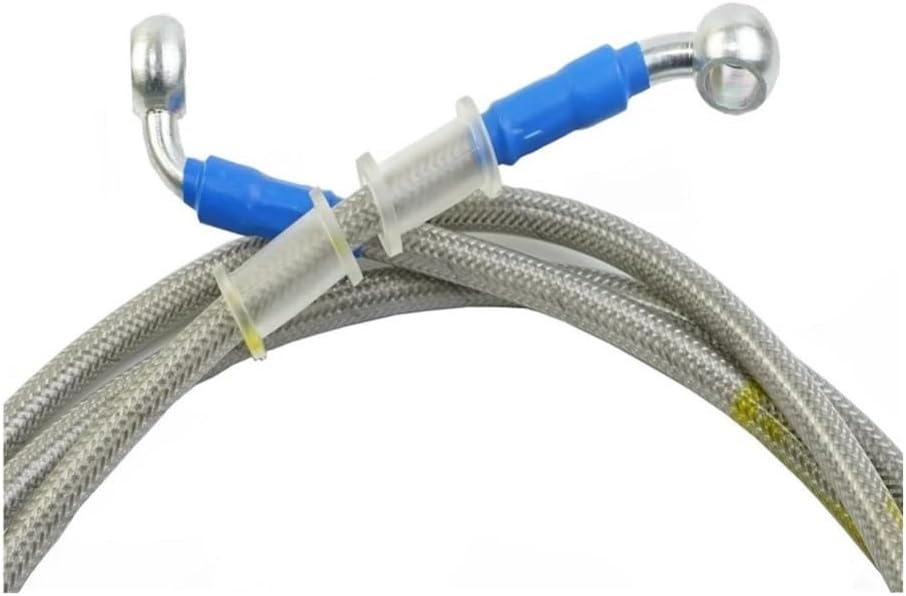 Bike Braided Brake Hose Line Steel Hydraulic Gas Cable for 400 to 2400mm Motorcycle Metal Hoses Brake Hose