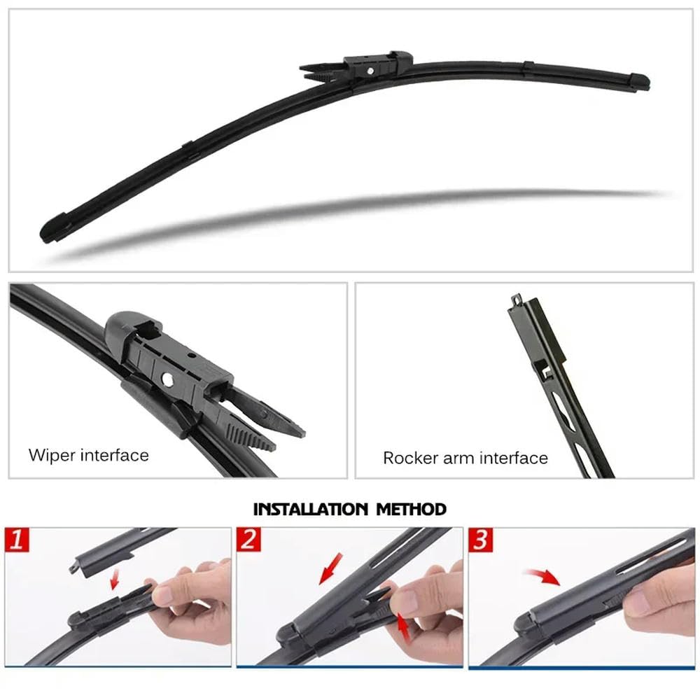 Escobillas limpiaparabrisas para Parabrisas Delantero Holden Commodore VE 2006-2013 26"+15"