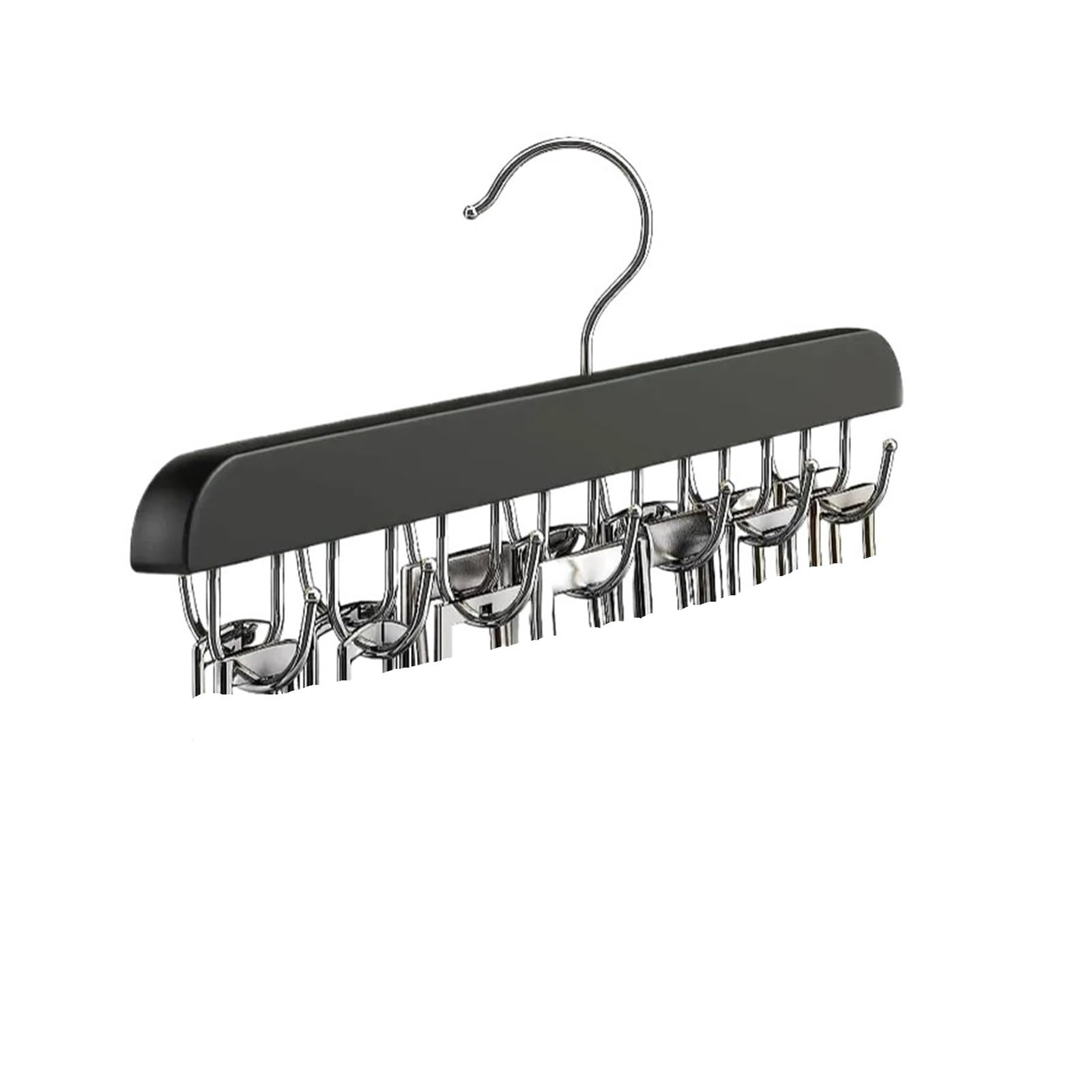 Belt Rack Storage Hangers for Clothes Case Home Wardrobe Accessories(1pcs BIack)