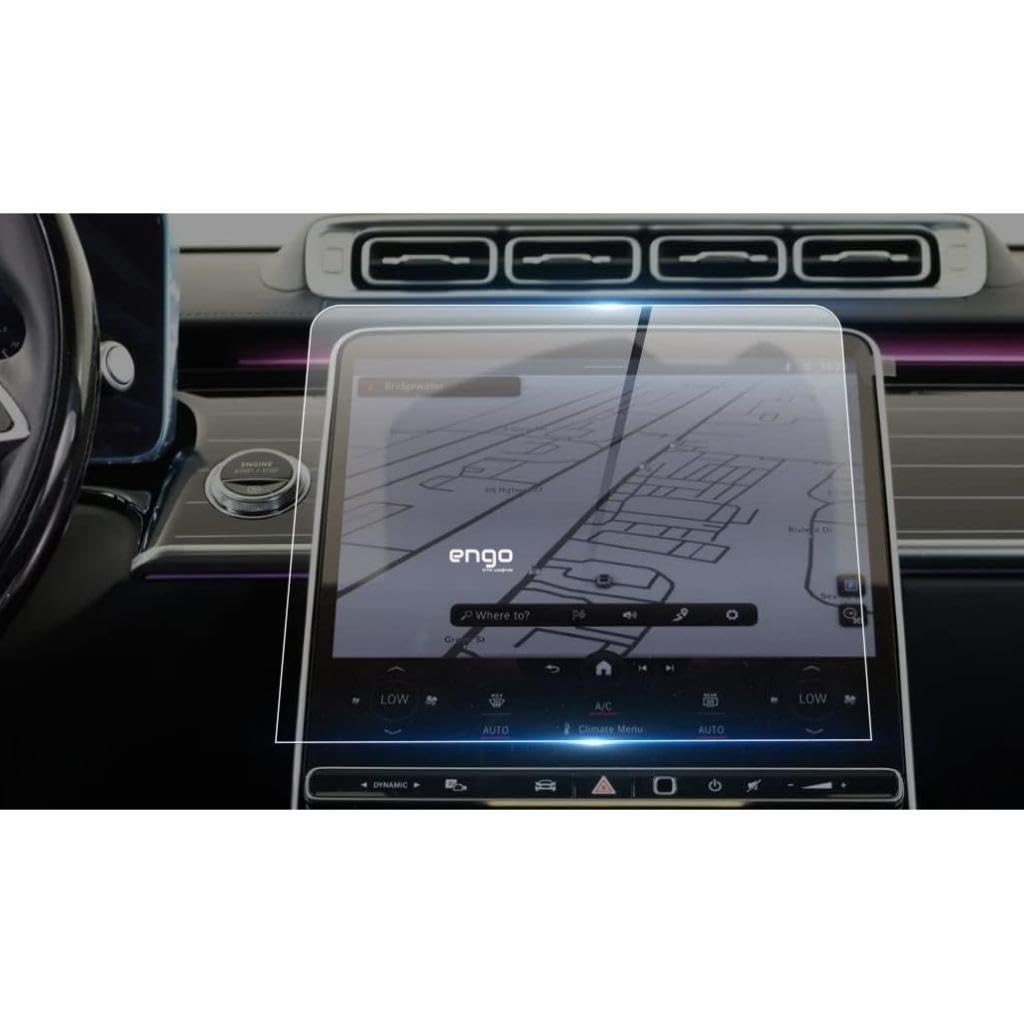 Engo Mercedes S400 12.8 İnç İle Uyumlu Ekran Koruyucu Multimedya Nano