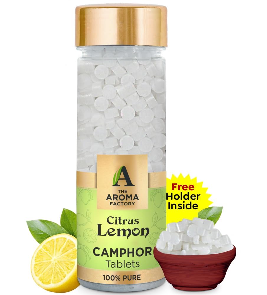 The Aroma Factory Pure Camphor Tablets Variation (Citrus Lemon) (B0D1VS9MG6) Amazon Price History, Amazon Price Tracker