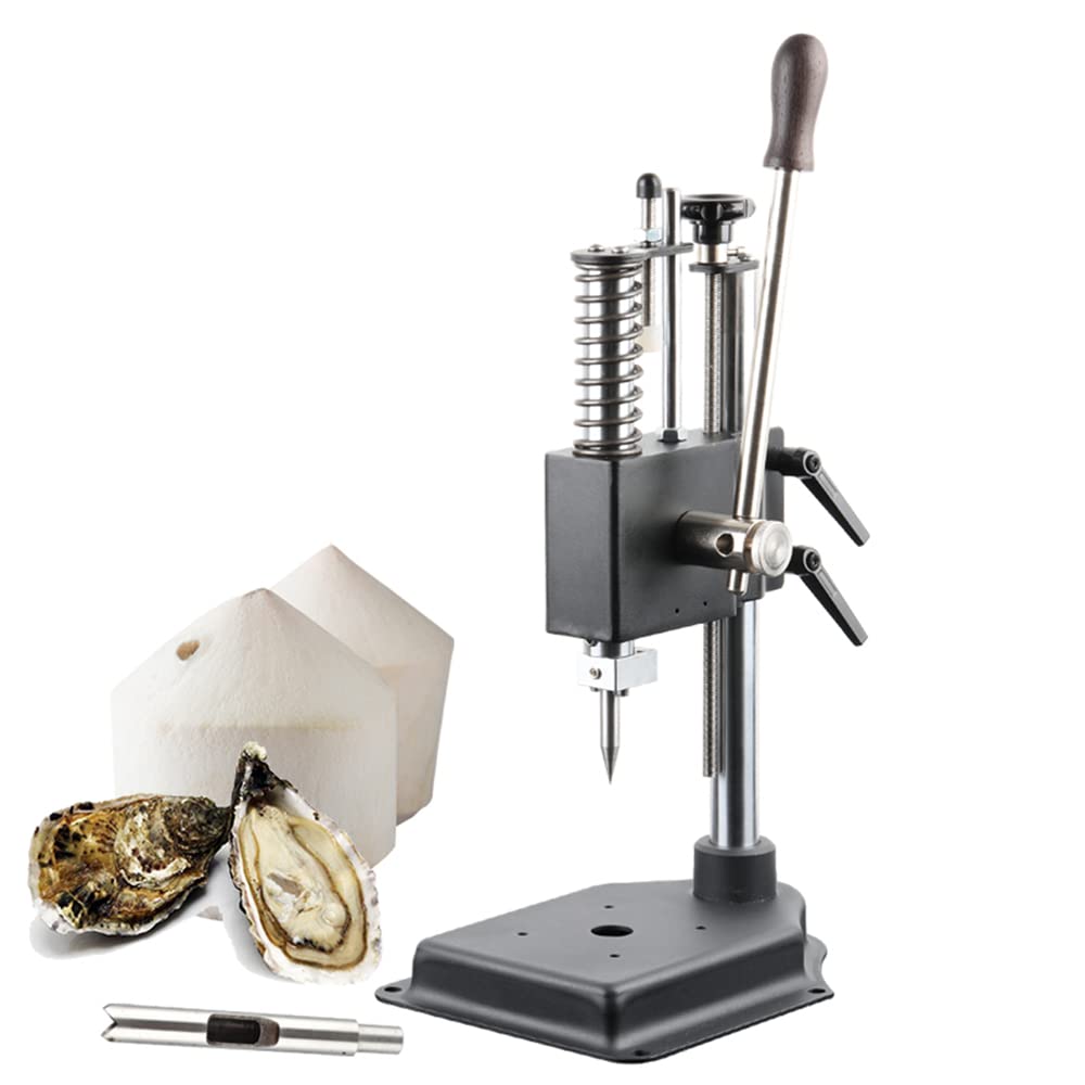 Small Manual Coconut Opener Coconut Opening Coconut Green Punching Hole Oyster Scallop Abalone Oyster Shell Opener Dual-Purpose
