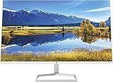 HP M27fwa Monitor - 27 Zoll Bildschirm, Full HD IPS Display, 75Hz, 5ms Reaktionszeit, 2x HDMI 1.4, VGA, Audio In & Out, AMD Freesync, integrierte Lautsprecher) weiss