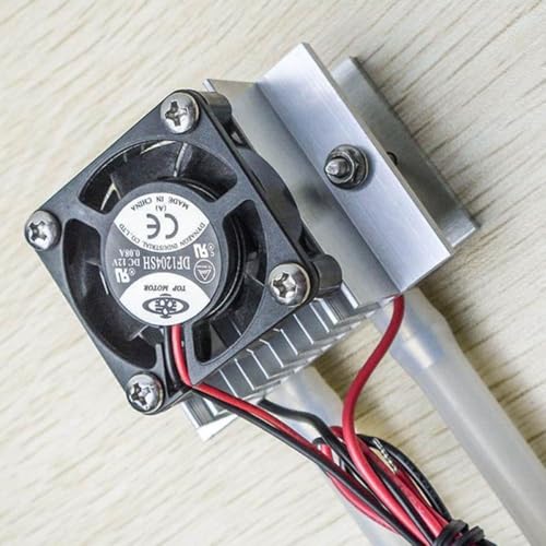 Kit de refroidissement thermoélectrique avec module Peltier TEC1-12706, système de refroidissement à eau 12 V pour bricolage électronique, refroidisseur semi-conducteur avec ventilateur et bloc d'eau – vue 2