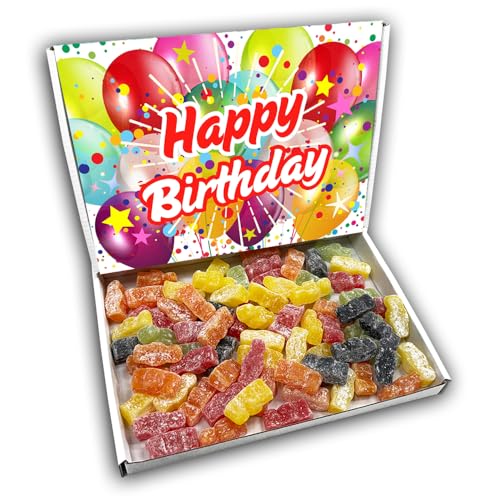 Jelly Babies Gift Box Hamper Birthday Present (BIRTHDAY MULTI COLOURED)