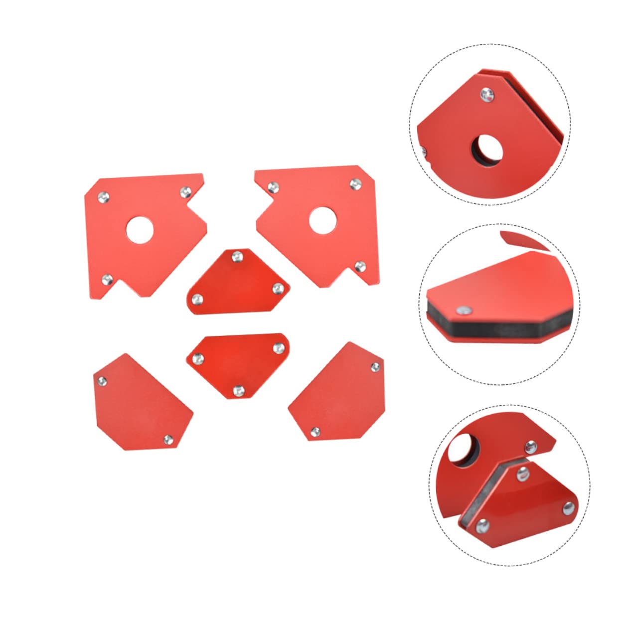 DOITOOL 6piezas Soporte De Soldadura Magnético Fijador De Soldadura Magnético Para