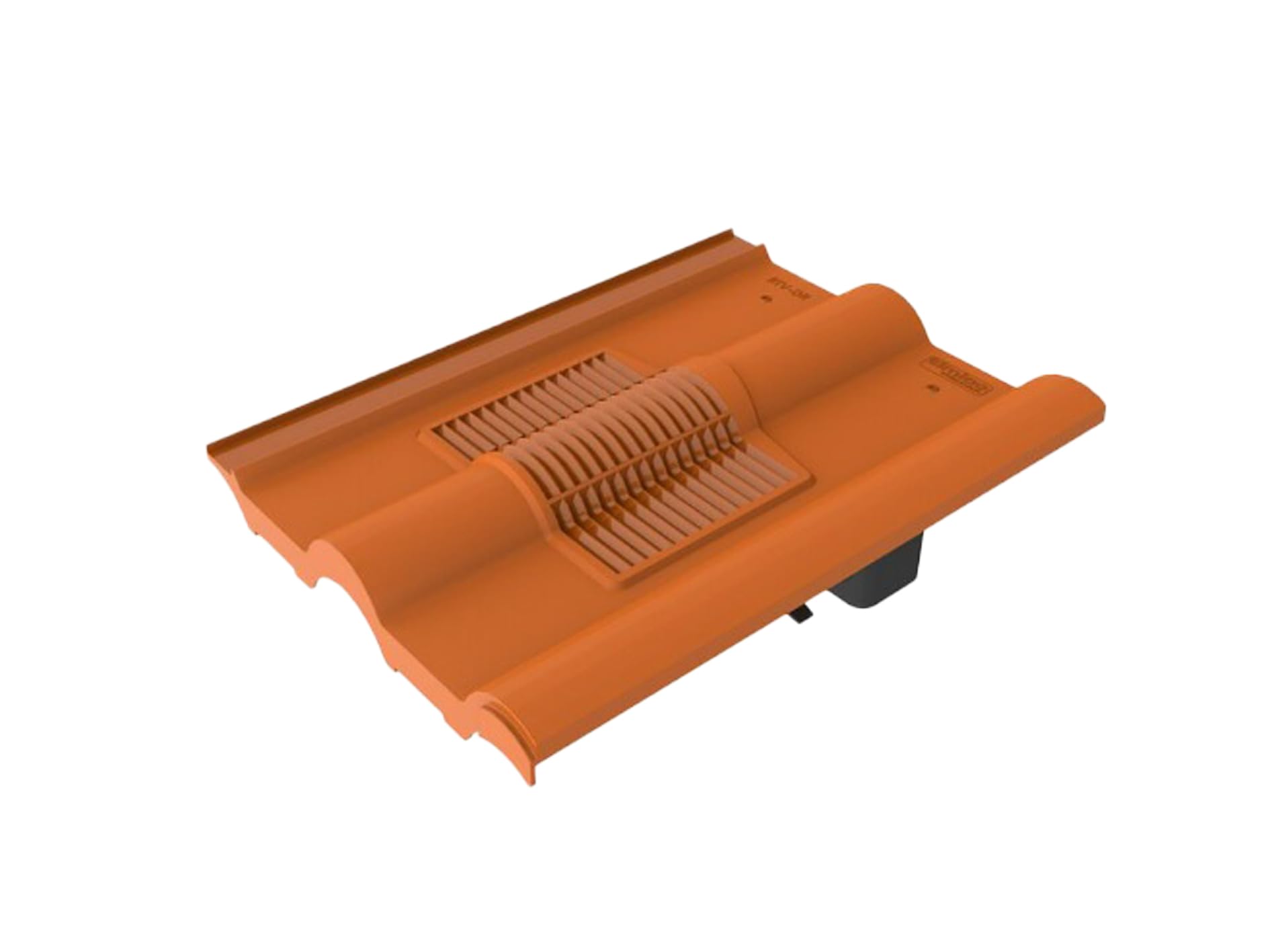 Eroofing Terracotta Timloc Double Roman Roof Tile Vent Rtv-Dr Roofing Slate Ventilation (Terracotta)