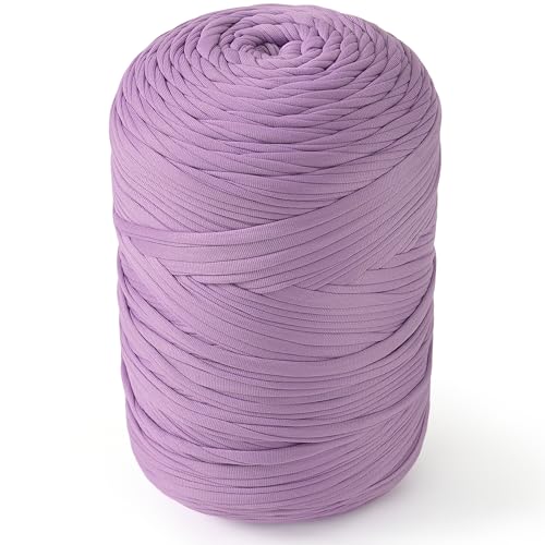 NOTIONSLAND 400 g T-Shirt-Garn, Strickgarn, Stoff, Häkelgarn für Taschen,...