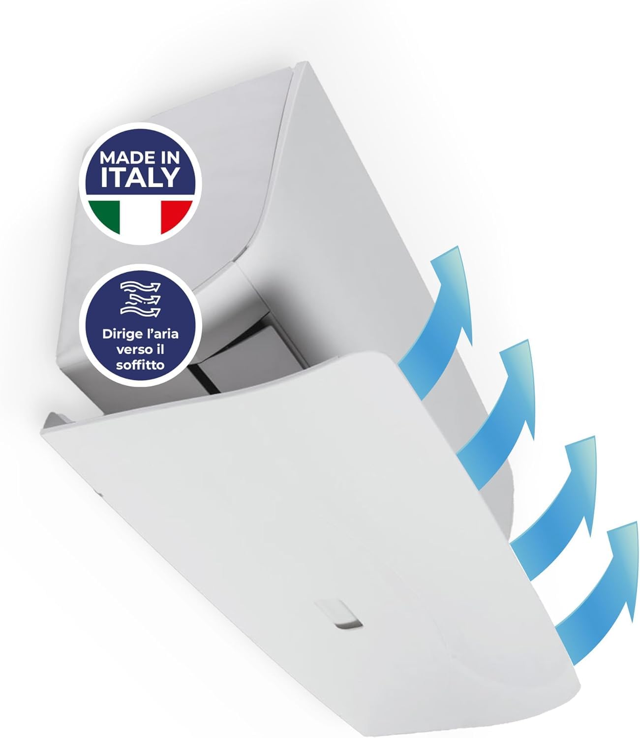 CLIMIK EXTRA, DEFLETTORE PROFESSIONALE PER CONDIZIONATORE & ARIA CONDIZIONATA, 80×30CM, ADATTO PER SPLIT, MADE IN ITALY, PROGETTATO PER DISTRIBUIRE L’ARIA ALL'INTERNO DELL'AMBIENTE DI CASA O LAVORO