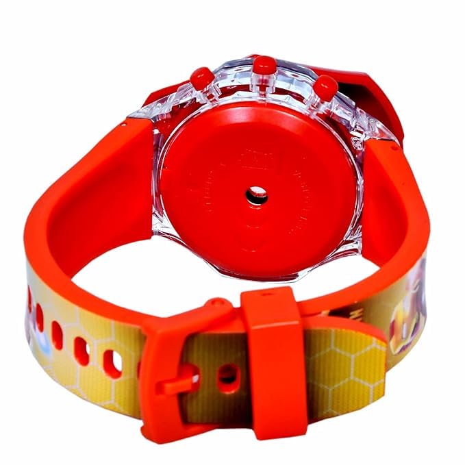 Image of Acnos Kids Edition Digital Watch - Spiderman, Captain America, Ironman, Ben10, Hulk - Disco LED Musical Watch for Boys and Girls