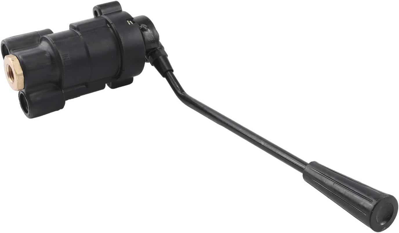 KN20541 Hand Operated Trailer Brake Valve, In-Column Mount, Compatible with Haldex, Freightliner, Meritor, Mack, Bendix, Volvo, Peterbilt, Semi Trucks & Trailers
