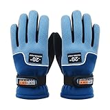 Genérico Guantes de Bicicleta, Impermeables Y Calientes para Clima Frío | Par de Invierno para Cicloturismo - para Ciudad Carretera Montaña De Tierra Transporte Viaje Mujeres Adultas