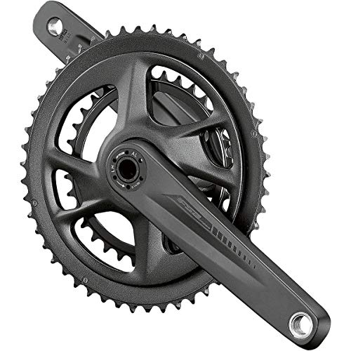 FSA Full Speed Ahead - Omega Adventure Series Aluminum Double Crankset | MegaExo and ABS Technology | for Road and Gravel | 10/11 11 Speed Compatible | 32/48T 172.5mm