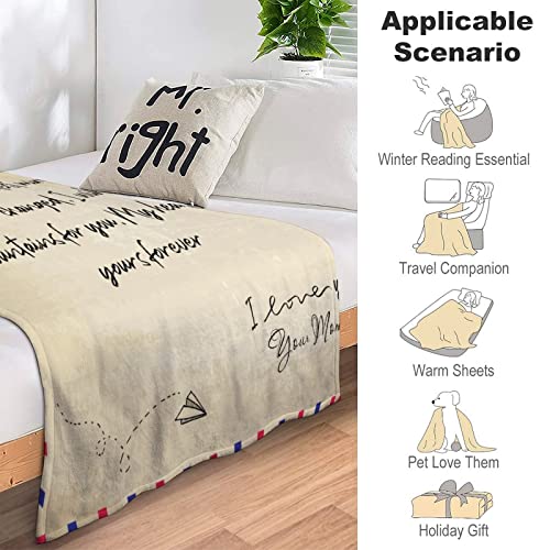 Couverture Miracle en flanelle douce 152x203 cm pour canapé