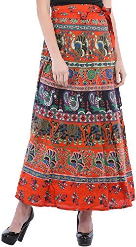 Exotic India Cotton wrap Skirt