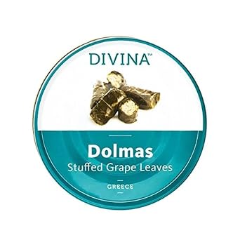 Divina Dolmas-Stuffed Grape Leaves In Can,7 oz, 12 Pack