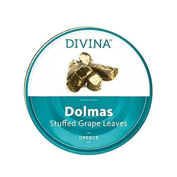 Divina Dolmas-Stuffed Grape Leaves In Can,7 oz, 12 Pack