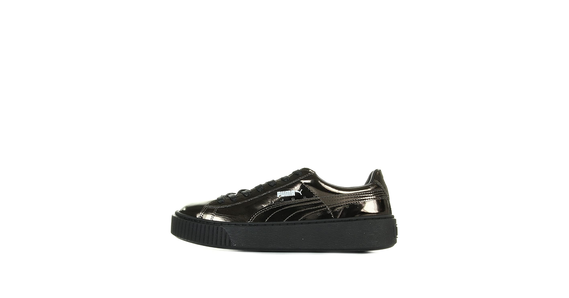 Amazon.com | PUMA Basket Platform Metallic 362339-06 Womens