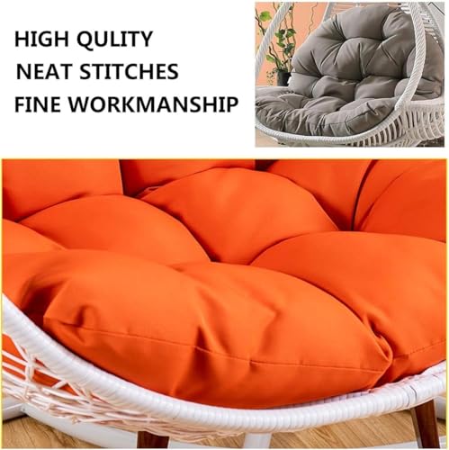 Coussin de chaise pivotante imperméable et moelleux pour jardin