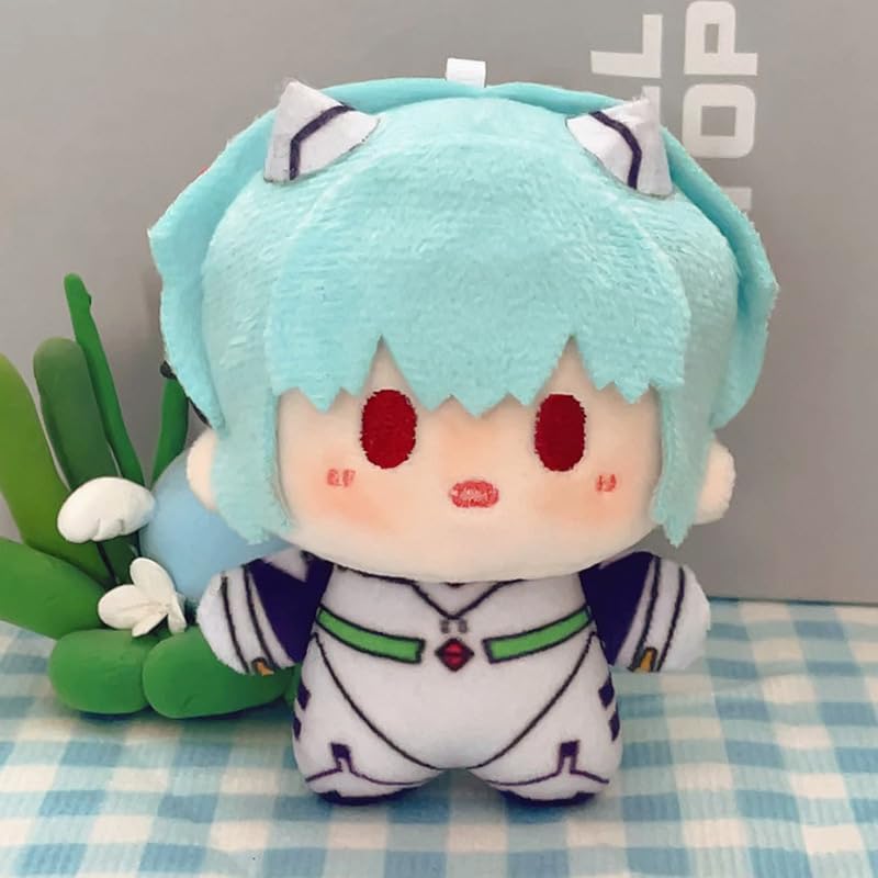 エヴァンゲリオン　綾波レイ　マスコット Amazon.co.jp: [Hushan] 綾波レイ ぬいぐるみ 非公式 10cm 新