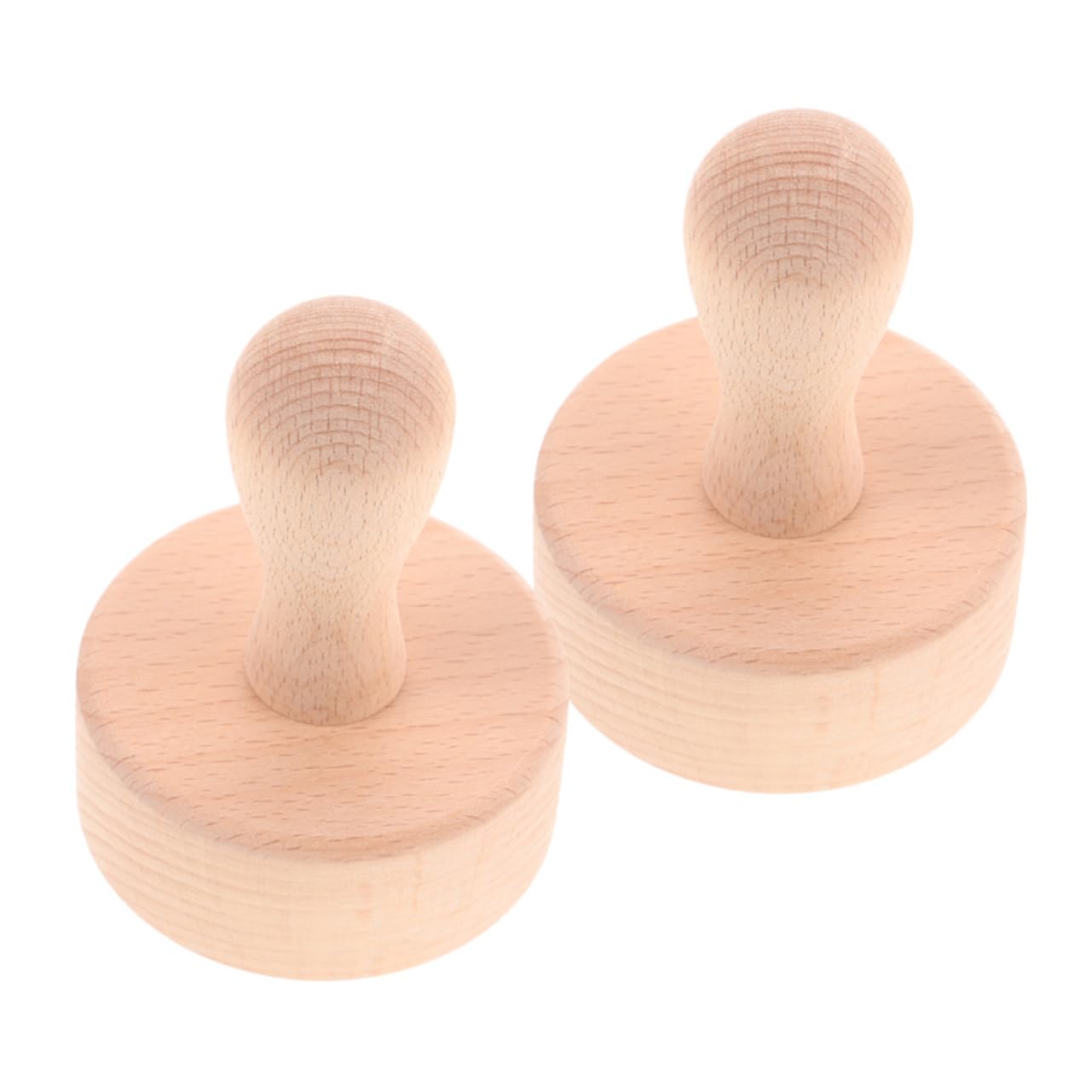 Cabilock 2pcs Tart Tamper Portable Baking Tools Tart and Cheesecakes Easy Demolding Removable Bottom for Baking Projects and Desserts