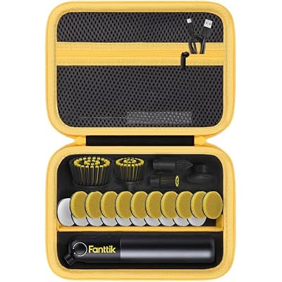 Aenllosi for Fanttik Flip G10 Nano AutoCare/HomeCare Electric Spin Scrubber Hard Carrying Protective Storage Case, Black (Case Only)