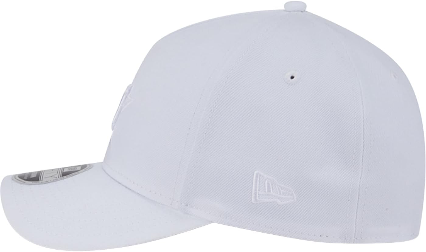 New Era Houston Astros 9FORTY M-Crown Wow White on White Snapback Cap, Adjustable Hat - Image 4