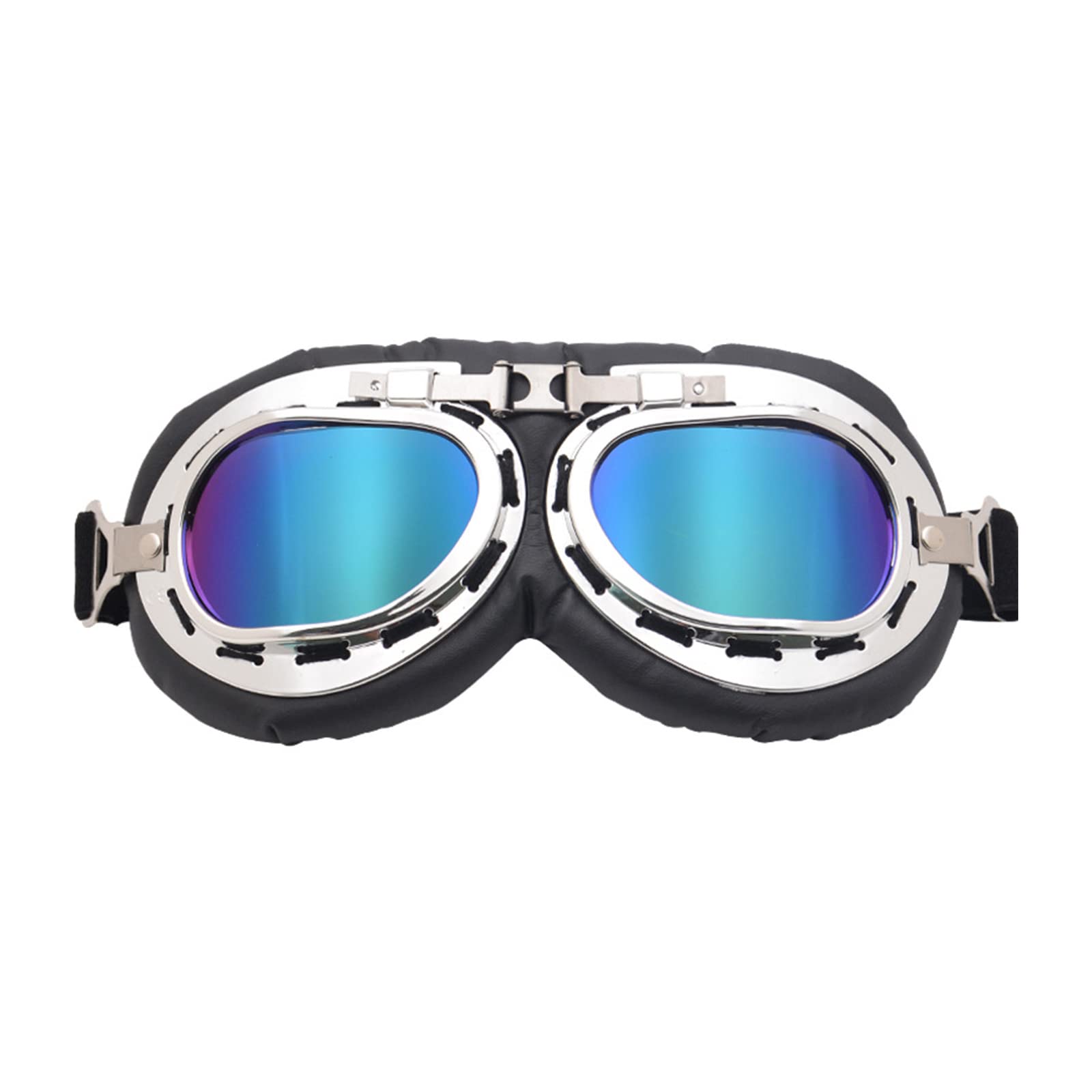 YROHGKPN Windproof Retro Motorcycle Goggles Glasses Vintage Goggles for