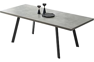 Upgraded 36 Inch Dining Table Set for 4-6 People, Expandable MDF Kitchen...