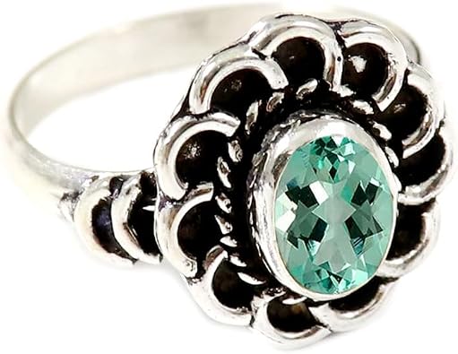 Gemstone Men And Women Gift Item Silver Plated Ring Handmade All Size TSR184AA
