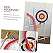 POPETPOP Archery Toy Set Durable Archery Game for Kids Wooden Interactive Plaything for Hand-Eye Coordination for Indoor and Outdoor Family Fun