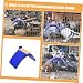 BEBEMOKO 10pcs Pigeon Standing Rack Parrot Toy Bird Playground Pigeon Toy Perch Pigeon Roosting Holder Playing Toy for Parrot Horse Bird Toy Bird Cage Toy Parrot Stand Parrot Pet Toy Blue