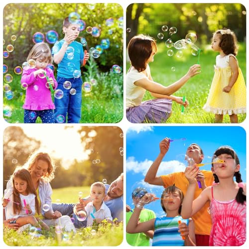 Aurotops AU-360 BUBBLE WANDS Pcs Mini Bubble Wands,Bubble Party Favors Assortment Toys thumb #5