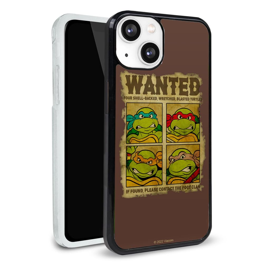 Teenage Mutant Ninja Turtles Most Wanted Protective Slim Fit Plastic Bumper Case Fits Apple iPhone 13