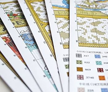 Amazon | クロスステッチ 刺繍キット 地中海のシリーズ 地中海の