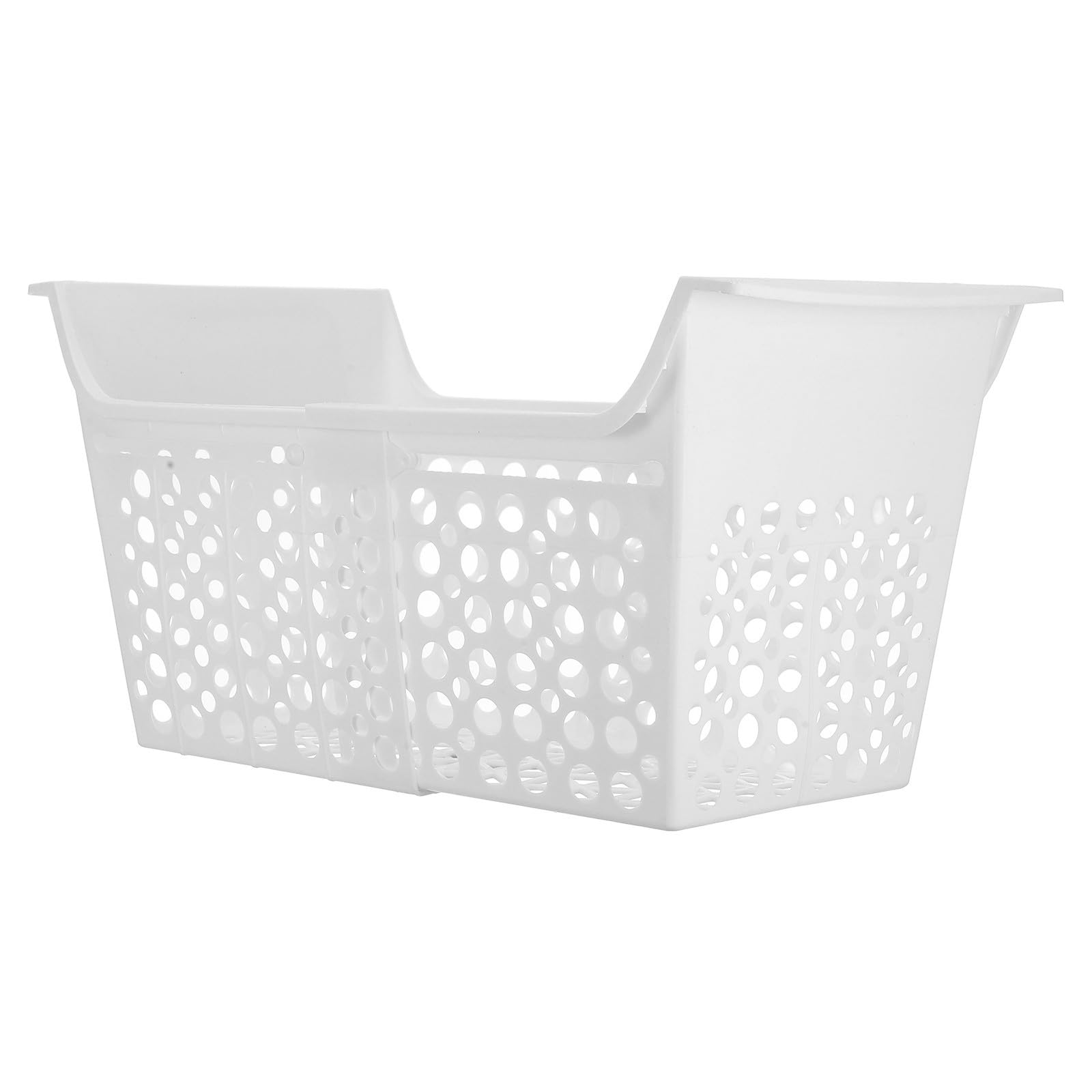Luxshiny Cestas del Congelador del Refrigerador Mecanismo Extensible y Diseño Moderno, Cesta para Almacenamiento de Alimentos Fácil de Limpiar, Adecuado para Uso Doméstico
