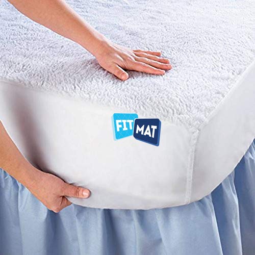 Image of Fitmat Orthopedic Memory Foam Mattress Topper for King, Queen Size Bed |Super Soft Made Memory Foam|Back Pain Relief| Easy to Use | Sleep Improvement (72x75-P)