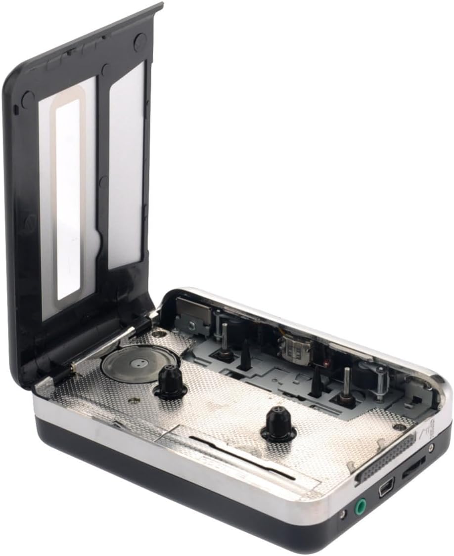 USB Cassette Converter for Mp3 Capture, Portable Audio Output