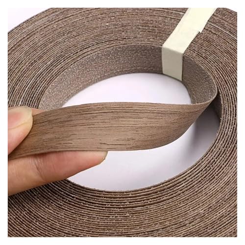 Cinta de chapa de nogal natural de 35mm para cantos de muebles elegantes