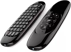 Controle Mini Teclado Air Mouse Wireless Sem Fio Android Tv