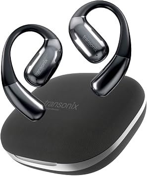Harmonix TravelerAI Smart Translator Earbuds with Charging Case, AI-Powered Wireless Headphones for Travel, Real-Time Language Translation, Black