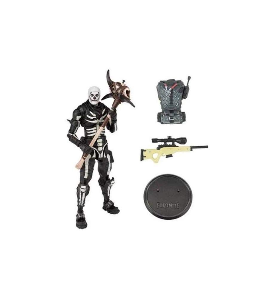 Amazon.com: McFarlane Toys Fortnite Skull Trooper Premium Action
