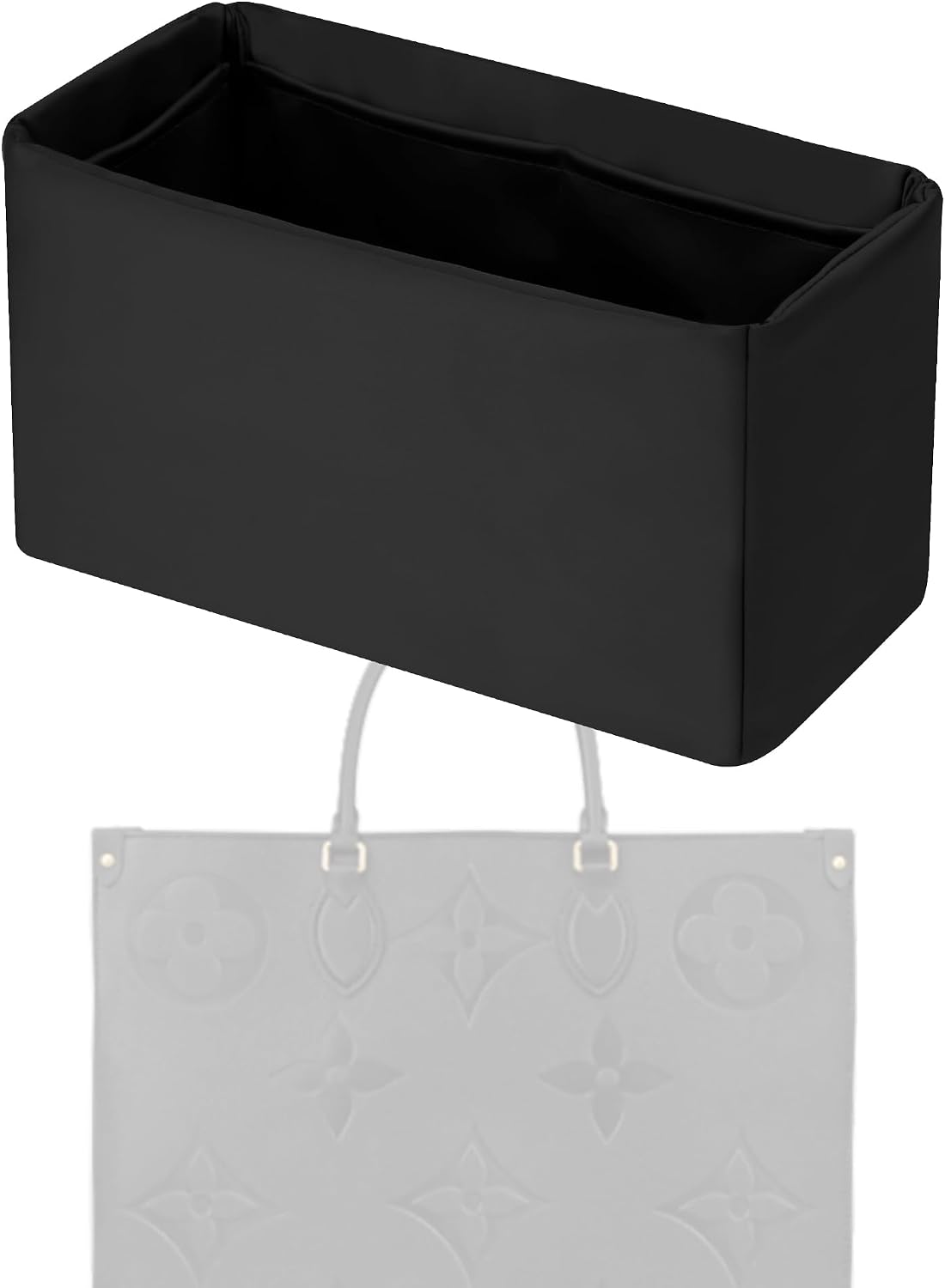 Silk Purse Organizer Insert Fits Onthego (MM, Black)