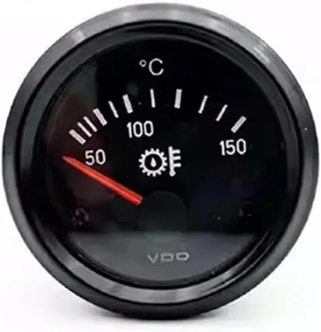Diesel Meter Oil Temperature Gauge 12V/24V Genset Parts Oil Temperature Gauge(24V)