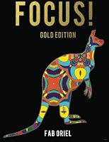 Focus!: Gold Edition Midnight Adult Coloring Book 1537000942 Book Cover