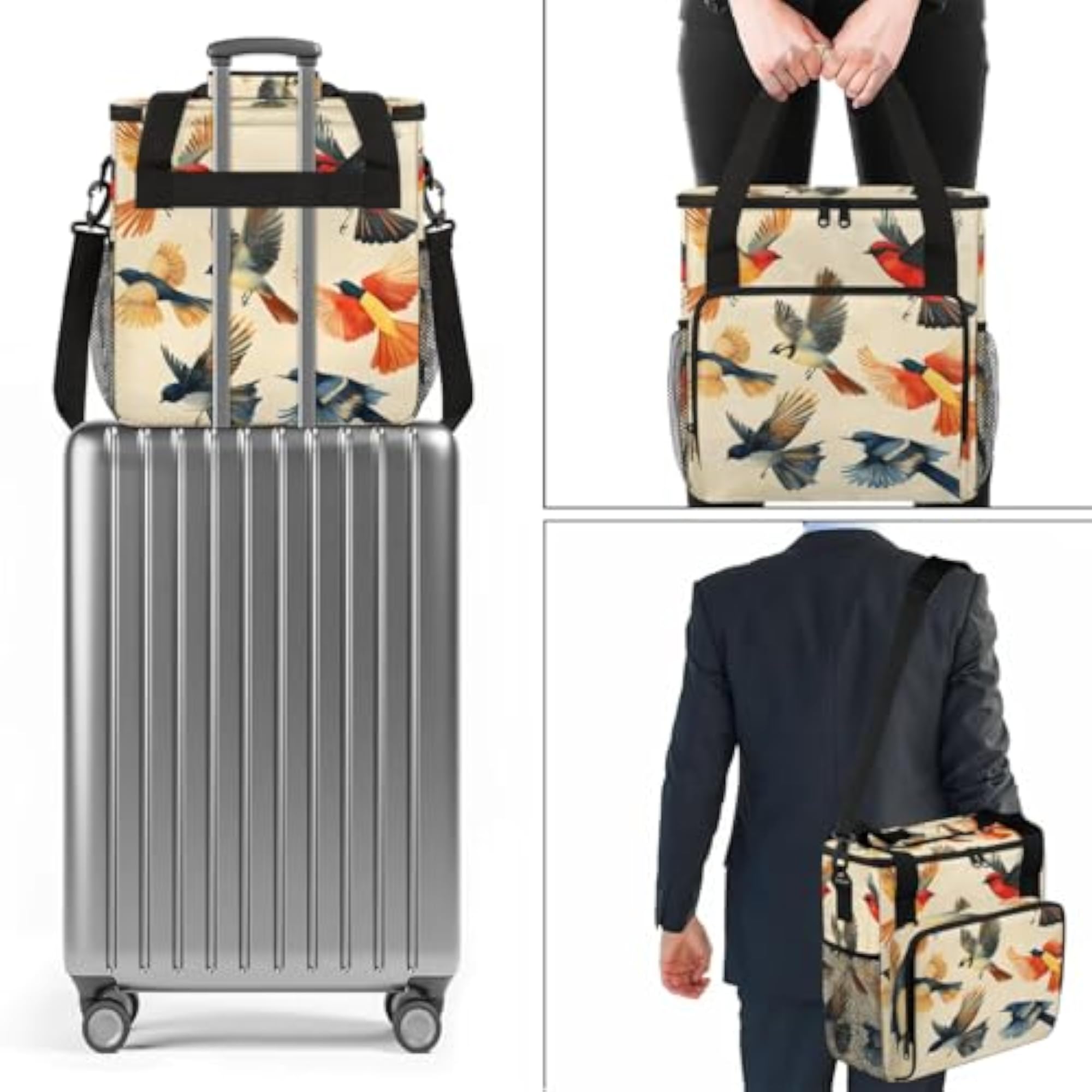 Bird Coffee Maker Travel Bag