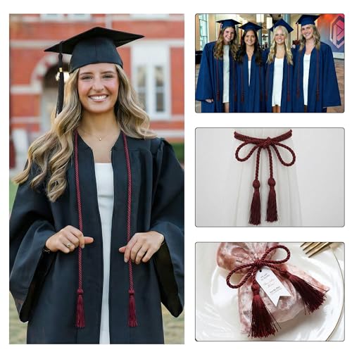 Image of GraduationMall Graduation Honor Cord 68 inch Maroon