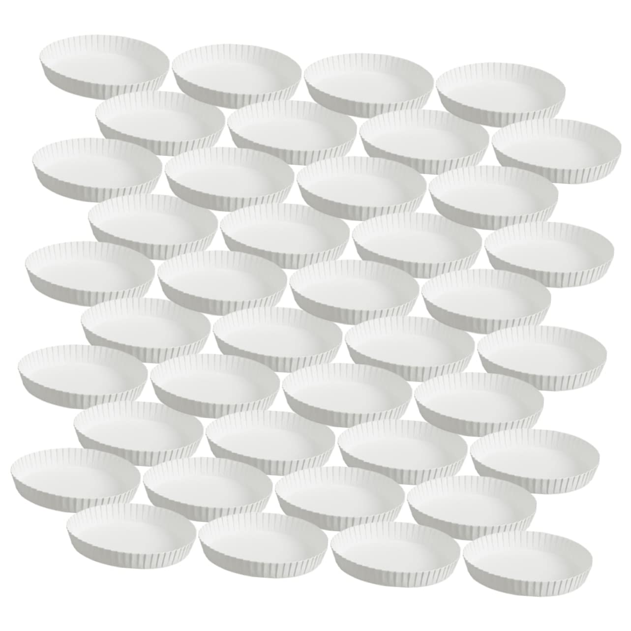 KOMBIUDA 150pcs Paper Cup Lids for Drinks Disposable Cup Covers Paper Lid Sealing Function