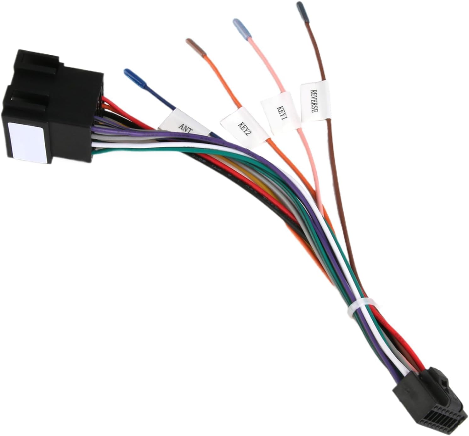 AERZETIX Adaptateur E7 Convertisseur Fiche Câble Faisceau Autoradio ISO Pour Mitsubishi - C1862